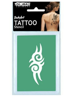 Global Colours BodyArt Temporary Tattoo Stencil