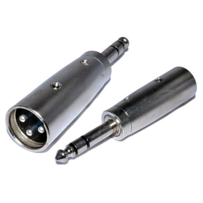 Australian Monitor ATC6740	Adaptor - Male XLR3 to 6.35mm TS Jack - Macsound Electronics & Theatrical Supplies