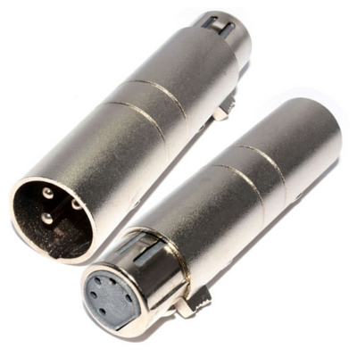 Australian Monitor ATC6840 Adaptor - XLR3M to XLR5F DMX - Macsound Electronics & Theatrical Supplies