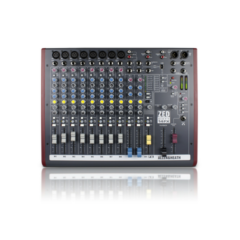 Allen & Heath ZED60-14FX Mixer - Macsound Electronics & Theatrical Supplies