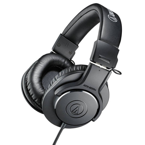 Audio Technica ATH-M20x Professional Monitor Headphones - Macsound Electronics & Theatrical Supplies