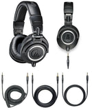 Audio Technica ATH-M50x Professional Monitor Headphones - Macsound Electronics & Theatrical Supplies