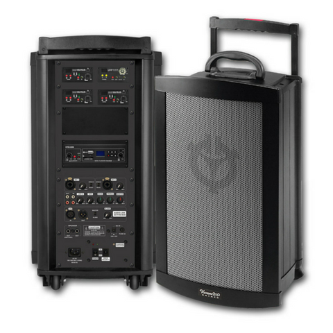 Chiayo VICTORY 200w Portable PA System with built-in Bluetooth/SD/USB Player Recorder - Macsound Electronics & Theatrical Supplies
