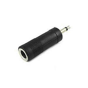 Daichi AD123 3.5mm Mono Plug to 6.3mm Stereo Socket Connector - Macsound Electronics & Theatrical Supplies