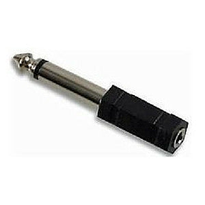 Daichi AD213 6.3mm Mono Plug to 3.5mm Stereo Socket Connector - Macsound Electronics & Theatrical Supplies
