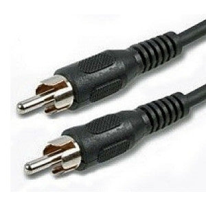 Daichi AL602 Audio Interconnect 1 x RCA Plug to 1 x RCA Plug 3m - Macsound Electronics & Theatrical Supplies