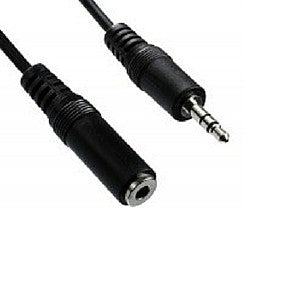 Daichi AL728 Stereo Audio Extension Lead 3.5mm Plug to 3.5mm Socket 5m - Macsound Electronics & Theatrical Supplies
