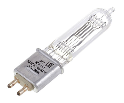 GKV 600w 240v Replacement Lamp - Macsound Electronics & Theatrical Supplies
