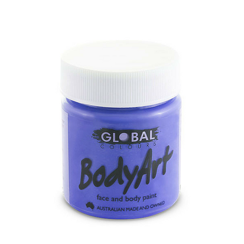 Global Colours BodyArt Face & Body Paint 45ml - Purple - Macsound Electronics & Theatrical Supplies