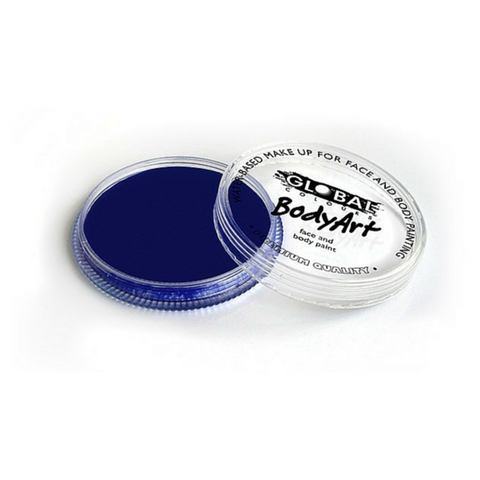 Global Colours Cake Makeup 32g - Dark Blue - Macsound Electronics & Theatrical Supplies