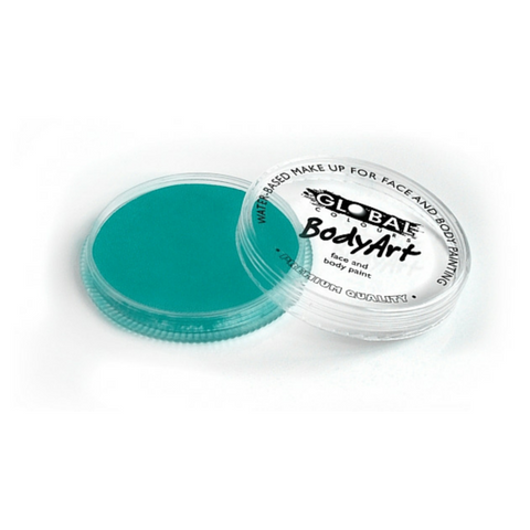 Global Colours Cake Makeup 32g - Pearl Lime Green - Macsound Electronics & Theatrical Supplies