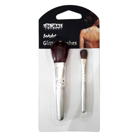Global Colours BodyArt Cosmetic Brush Set - Macsound Electronics & Theatrical Supplies