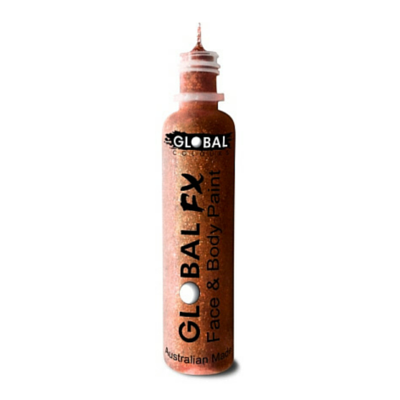 Global Colours BodyArt Global FX 32ml - Copper - Macsound Electronics & Theatrical Supplies