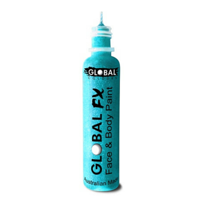 Global Colours BodyArt Global FX 32ml - Iridescent Blue - Macsound Electronics & Theatrical Supplies
