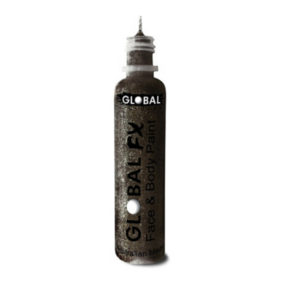 Global Colours BodyArt Global FX 32ml - Jet Black - Macsound Electronics & Theatrical Supplies