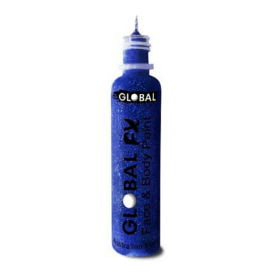 Global Colours BodyArt Global FX 32ml - Royal Blue - Macsound Electronics & Theatrical Supplies