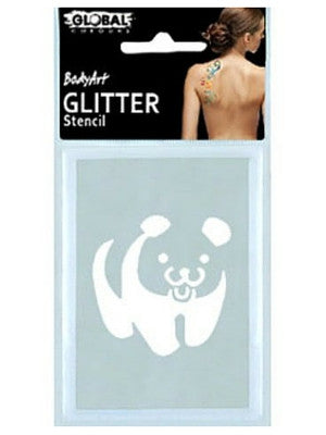 Global BodyArt Cosmetic Glitter Tattoo Stencil