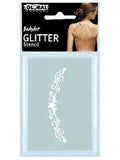 Global BodyArt Cosmetic Glitter Tattoo Stencil - Macsound Electronics & Theatrical Supplies