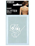 Global BodyArt Cosmetic Glitter Tattoo Stencil