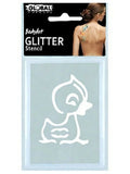 Global BodyArt Cosmetic Glitter Tattoo Stencil - Macsound Electronics & Theatrical Supplies