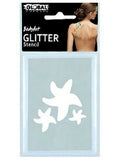 Global BodyArt Cosmetic Glitter Tattoo Stencil