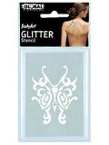 Global BodyArt Cosmetic Glitter Tattoo Stencil - Macsound Electronics & Theatrical Supplies