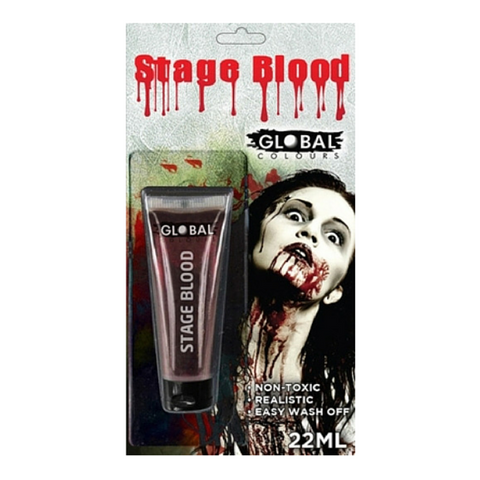 Global Colours BodyArt Stage Blood 22ml - Macsound Electronics & Theatrical Supplies