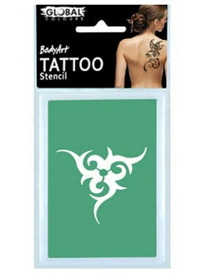 Global Colours BodyArt Temporary Tattoo Stencils - Macsound Electronics & Theatrical Supplies