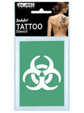 Global Colours BodyArt Temporary Tattoo Stencils - Macsound Electronics & Theatrical Supplies