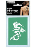 Global Colours BodyArt Temporary Tattoo Stencils - Macsound Electronics & Theatrical Supplies