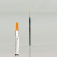 Kryolan Synthetic Flat Brush Size 2 - Macsound Electronics & Theatrical Supplies