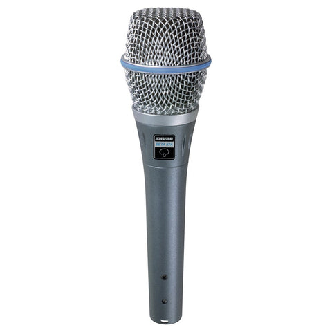 Shure BETA87A SuperCardioid Condenser Microphone - Macsound Electronics & Theatrical Supplies