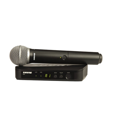 Shure BLX24/P58 Wireless Handheld Microphone System - Macsound Electronics & Theatrical Supplies