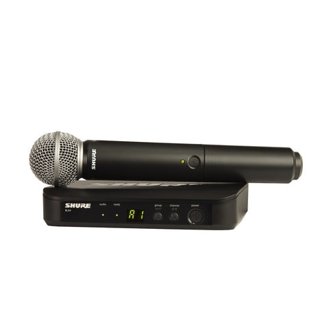 Shure BLX24/S58 Wireless Handheld Microphone System - Macsound Electronics & Theatrical Supplies