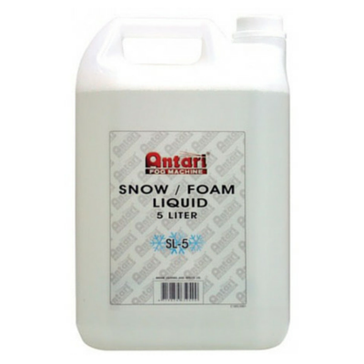 Antari SL5A Premium Snow Liquid 5 Litre - Macsound Electronics & Theatrical Supplies
