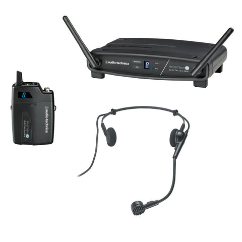Audio Technica ATW-1101/H System10 2.4GHz Digital Wireless Headworn System - Macsound Electronics & Theatrical Supplies