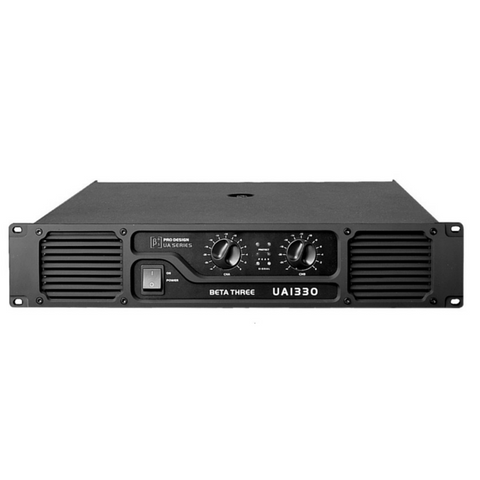 Beta3 UA1330 2 Channel Professional Power Amplifier 2x660W/8ohm - Macsound Electronics & Theatrical Supplies