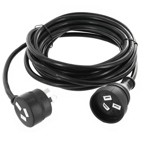 SoundKing EXT20 Black Piggyback Extension Power Lead 20m - Macsound Electronics & Theatrical Supplies