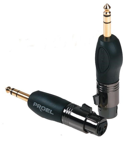 Die Hard DHMA295 6.3mm Stereo Jack to XLR Female Adapter - Macsound Electronics & Theatrical Supplies