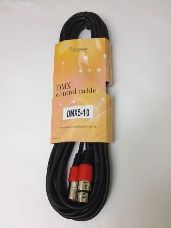 DMX5-10 DMX Lead 5 Pin 10m - Macsound Electronics & Theatrical Supplies