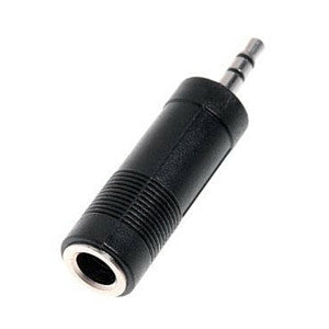 Daichi AD122 3.5mm Stereo Plug to 6.35mm Stereo Socket Connector - Macsound Electronics & Theatrical Supplies