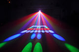 Event Lighting ORBIT LED Effects Light - 3 in 1 Effect LED Matrix, White LED strobe and RGB LED - Macsound Electronics & Theatrical Supplies