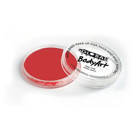 Global Colours Cake Makeup 32g - Red - Macsound Electronics & Theatrical Supplies
