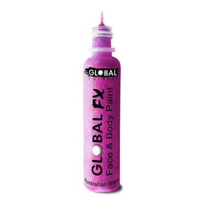 Global Colours BodyArt Global FX 32ml - Neon Purple - Macsound Electronics & Theatrical Supplies