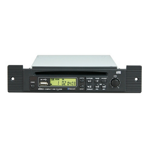 Mipro CDM2BP CD, USB, Bluetooth Player Option for MA707 with Remote Control - Macsound Electronics & Theatrical Supplies