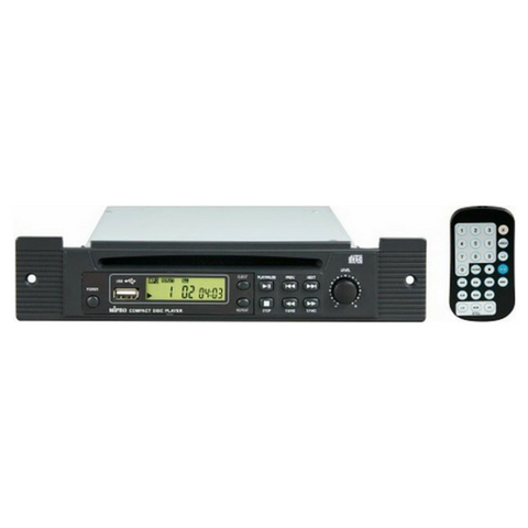 Mipro CDM2P CD, MP3, USB Player Option for MA707 with Remote Control - Macsound Electronics & Theatrical Supplies