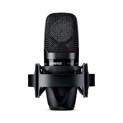 Shure PGA27LC Instrument Cardioid Condenser Microphone - Macsound Electronics & Theatrical Supplies