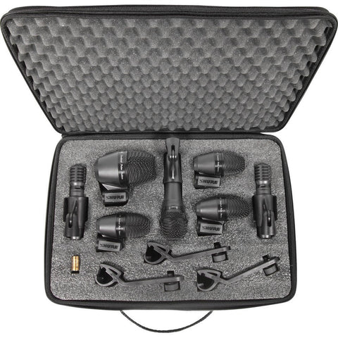 Shure PGADRUMKIT7 PGA 7 piece Drum Microphone Kit - Macsound Electronics & Theatrical Supplies