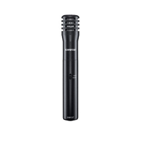 Shure SM137 Cardioid Studio Condenser Microphone - Macsound Electronics & Theatrical Supplies