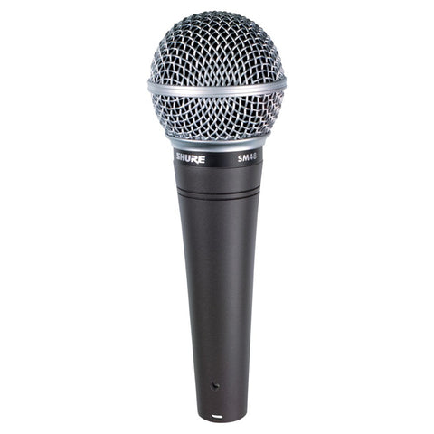 Shure SM48 Vocal Cardioid Dynamic Microphone - Macsound Electronics & Theatrical Supplies